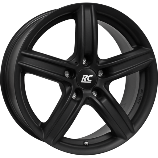 RC Design RC21 ECE Mat zwart 17 inch velg