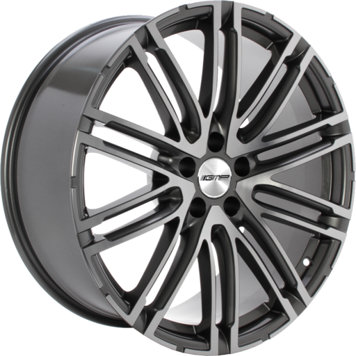 GMP TARGA-S Antraciet gepolijst 21 inch velg