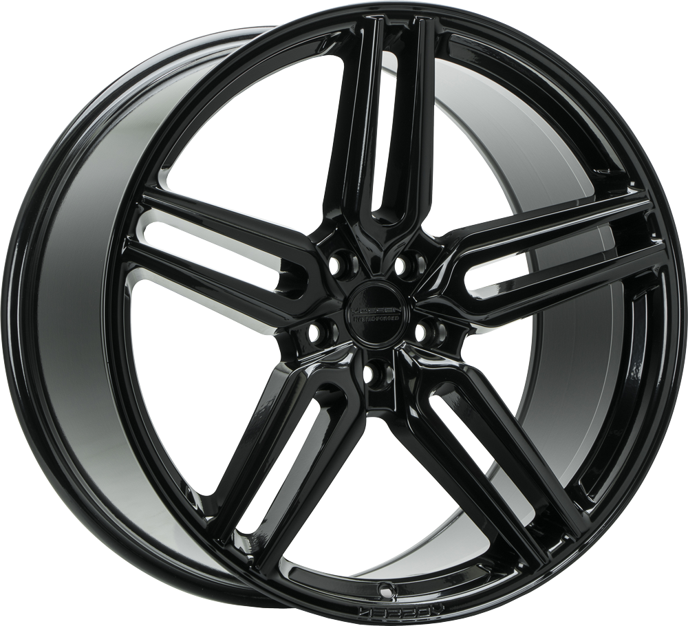 Vossen Wheels HF-1 DEEP Zwart 22 inch velg