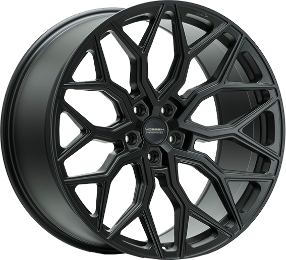 Vossen Wheels HF-2 SUPER DEEP Satin black 22 inch velg