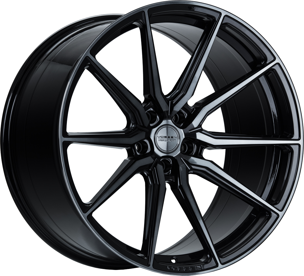 Vossen Wheels HF-3 SUPER DEEP Zwart donker gepolijst 22 inch velg