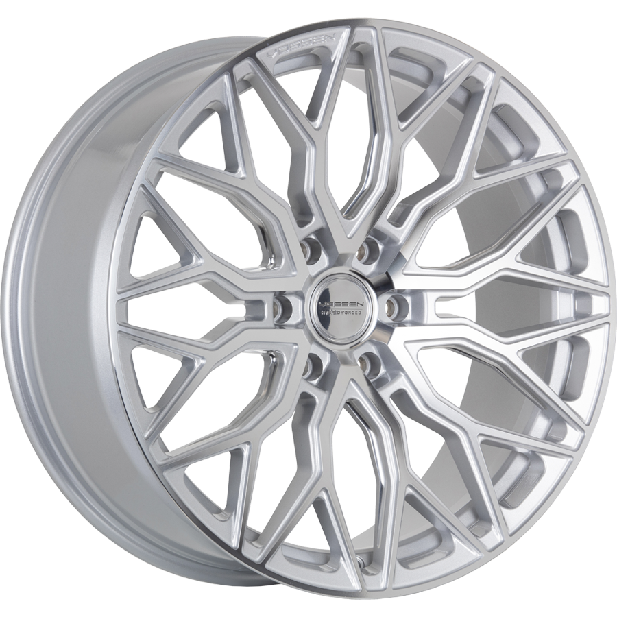 Vossen Wheels HF6-3 DEEP Zilver gepolijst 20 inch velg