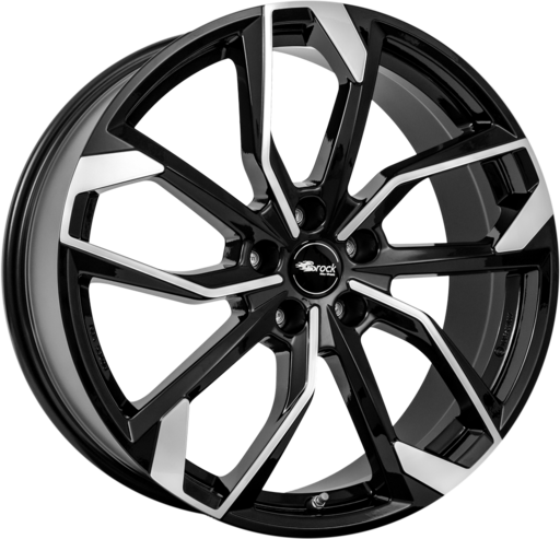 RC Design RC34 Zwart gepolijst 17 inch velg
