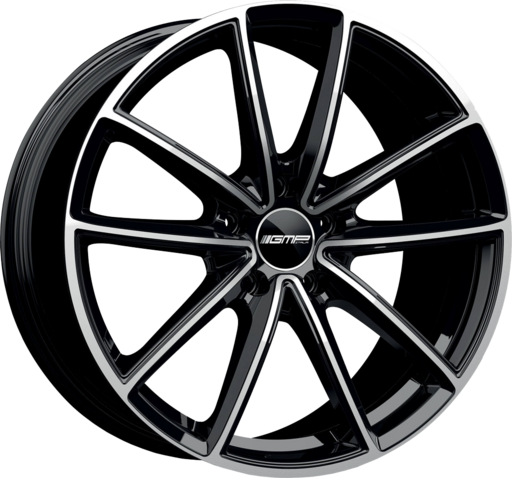 GMP TITAN Zwart gepolijst 22 inch velg