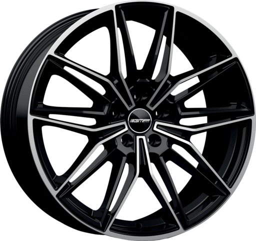 GMP SPECTER Zwart gepolijst 19 inch velg
