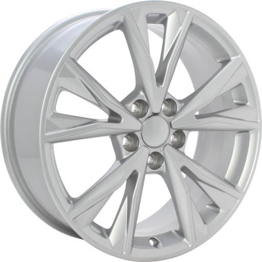 Origineel AUDI Q2 Q3 A3 83A601025K NO CAPS Zilver 18 inch velg