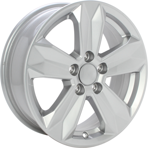 Origineel AUDI A1 82A601025 NO CAPS Zilver 15 inch velg