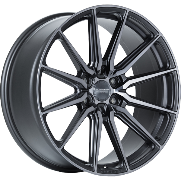 Vossen Wheels HF6-1 DEEP Mat antraciet gepolijst 22 inch velg