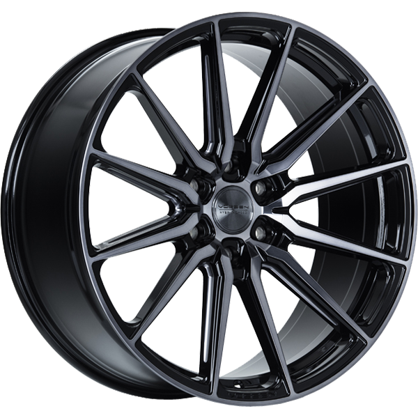 Vossen Wheels HF6-1 DEEP Zwart donker gepolijst 22 inch velg