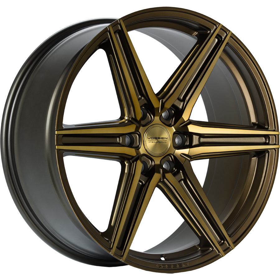 Vossen Wheels HF6-2 DEEP Mat brons gepolijst 22 inch velg