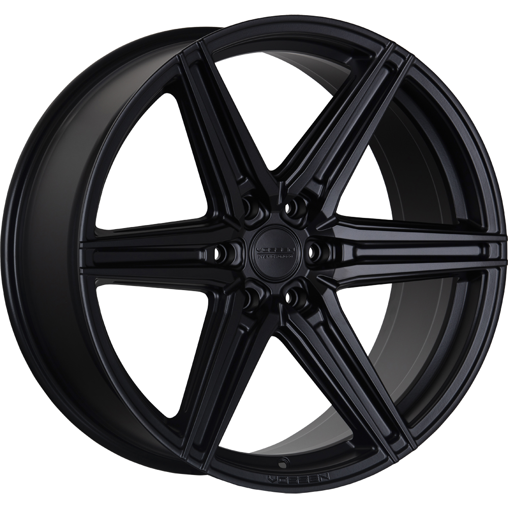 Vossen Wheels HF6-2 DEEP Satin black 22 inch velg