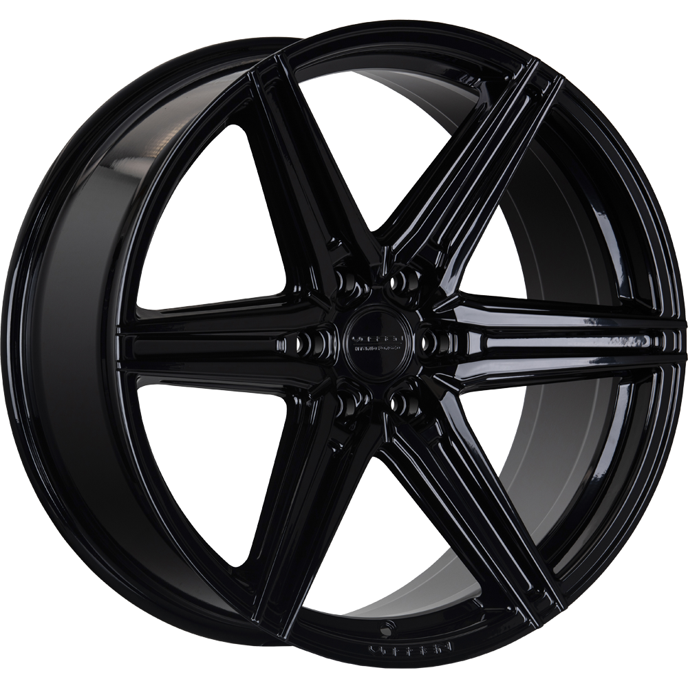 Vossen Wheels HF6-2 DEEP Zwart 22 inch velg