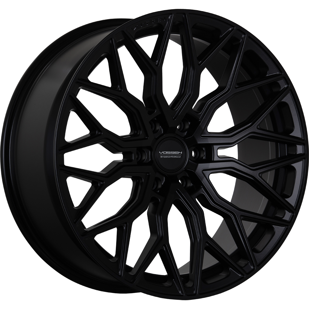 Vossen Wheels HF6-3 DEEP Satin black 22 inch velg