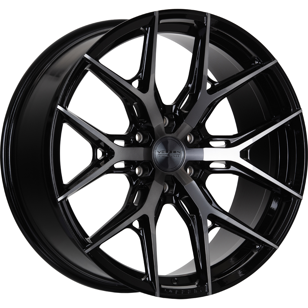 Vossen Wheels HF6-4 DEEP Zwart donker gepolijst 22 inch velg