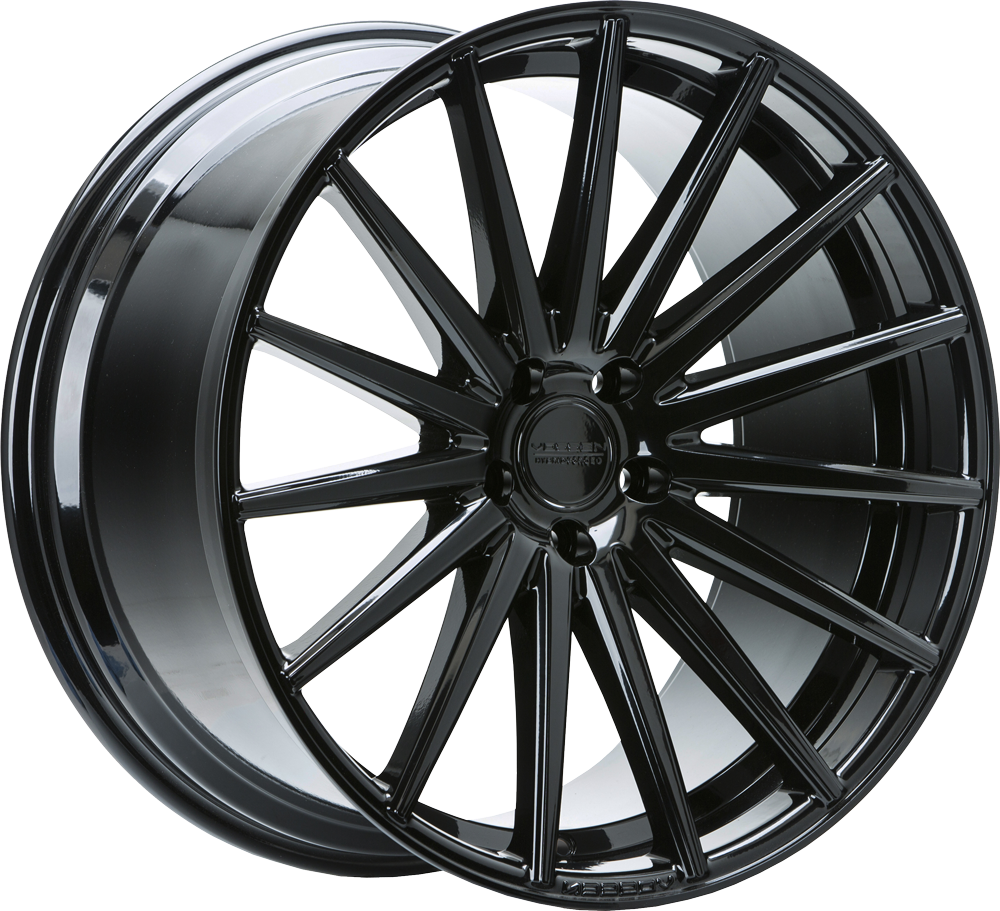 Vossen Wheels VFS-2 FLAT Zwart 20 inch velg