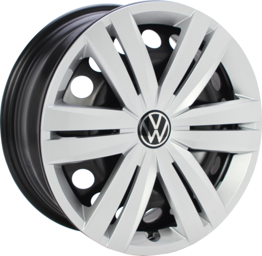 Origineel VOLKSWAGEN 5QA601027C Zwart 16 inch velg