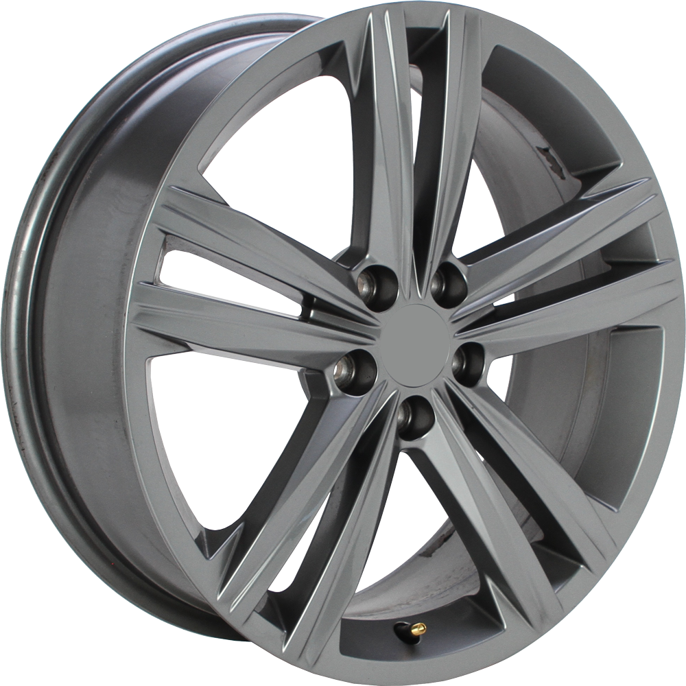 Origineel VOLKSWAGEN 2GM601025G High gloss antraciet 17 inch velg