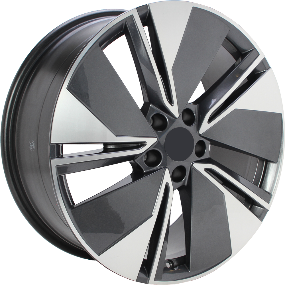 Origineel SKODA 5LA601025A Antraciet gepolijst 19 inch velg