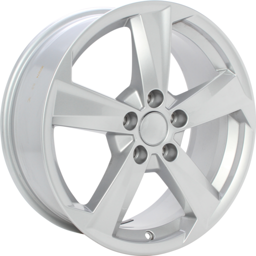 Origineel AUDI Q2 81A601025B NO CAPS Zilver 17 inch velg