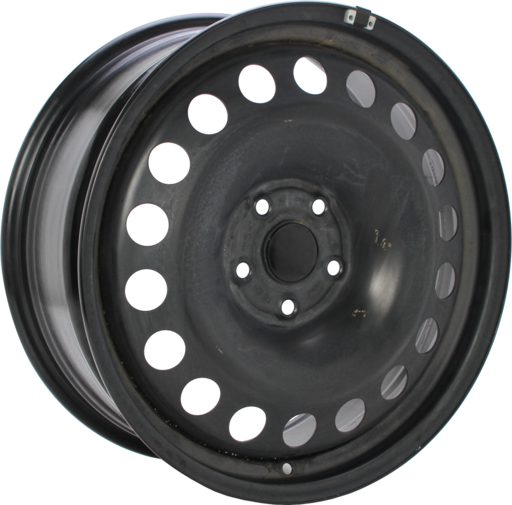 Origineel VOLKSWAGEN STAAL 1EA601027 Zwart 18 inch velg