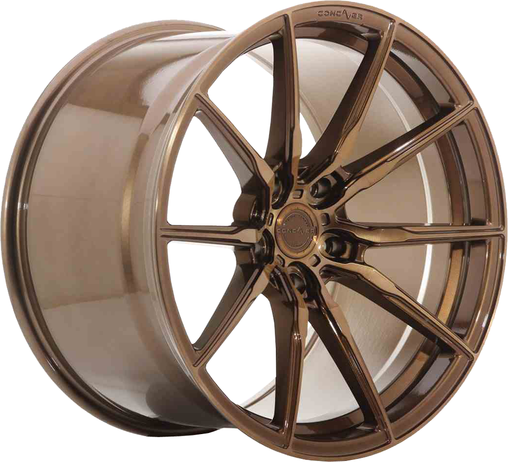 Concaver CVR4 Brons met brons geborstelde voorkant 22 inch velg