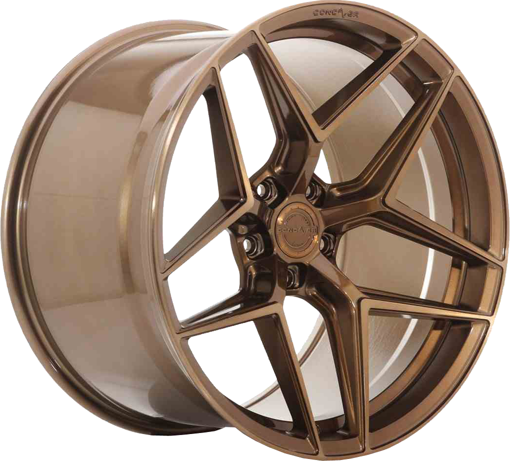 Concaver CVR2 Brons met brons geborstelde voorkant 22 inch velg