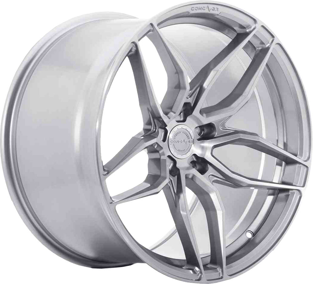 Concaver CVR3 Titanium met geborstelde voorkant 22 inch velg