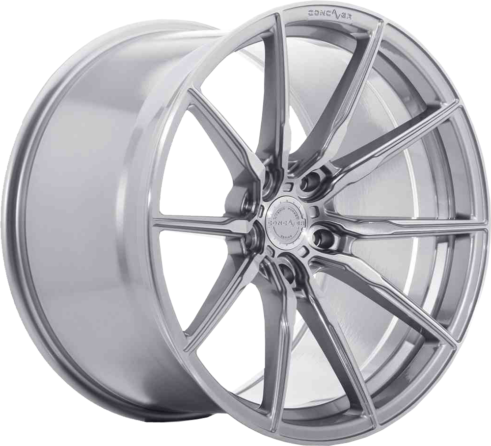 Concaver CVR4 Titanium met geborstelde voorkant 22 inch velg