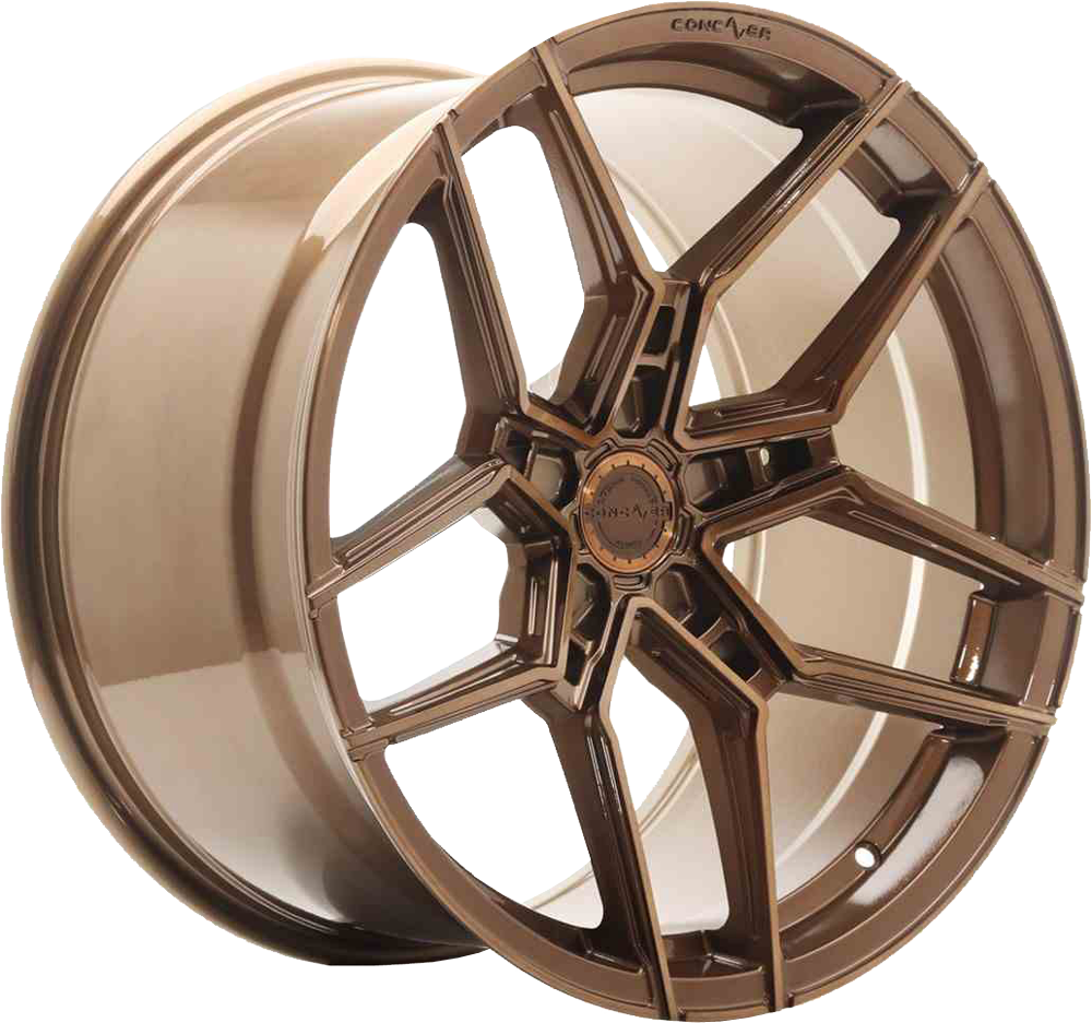 Concaver CVR5 Brons met brons geborstelde voorkant 19 inch velg