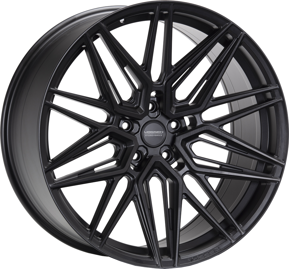 Vossen Wheels HF-7 FLAT Satin black 22 inch velg