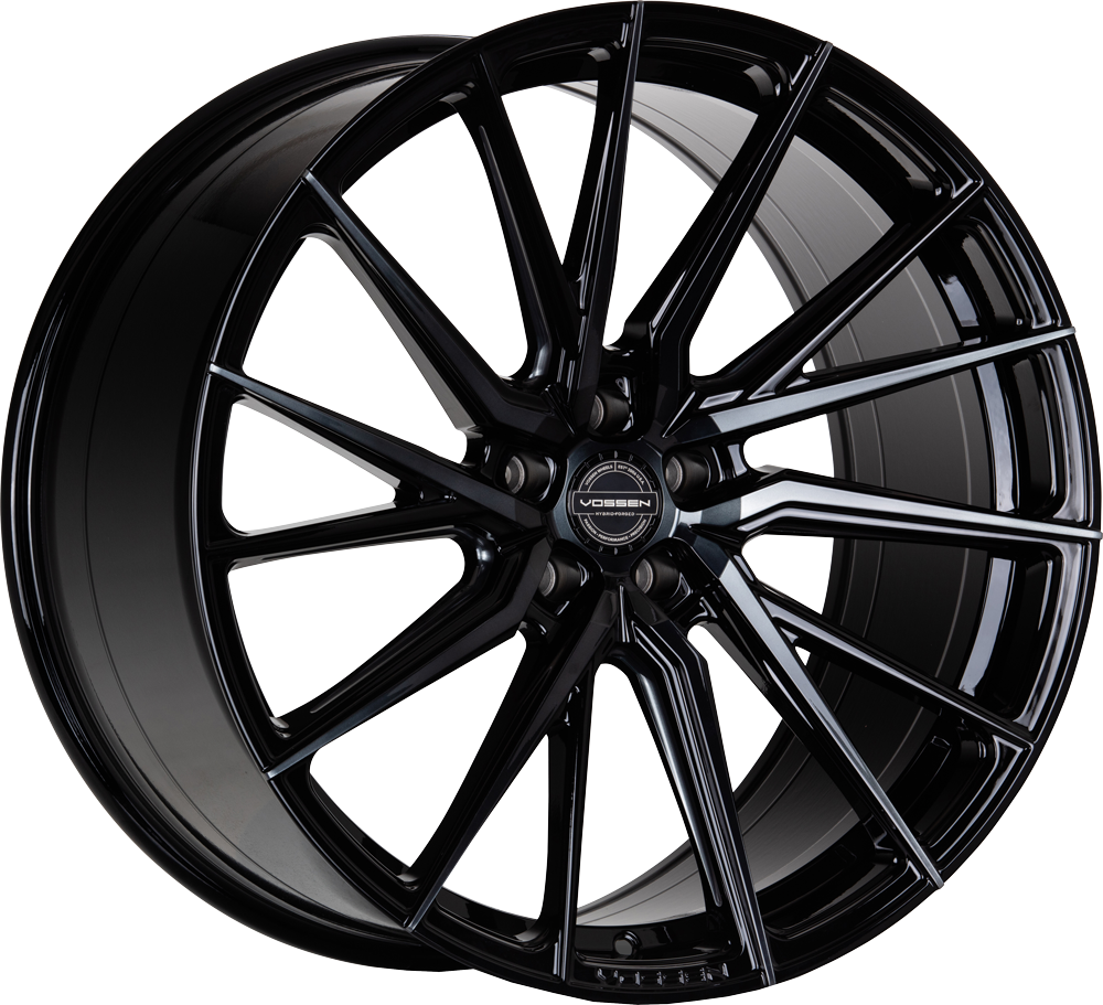 Vossen Wheels HF-4 FLAT Zwart donker gepolijst 22 inch velg