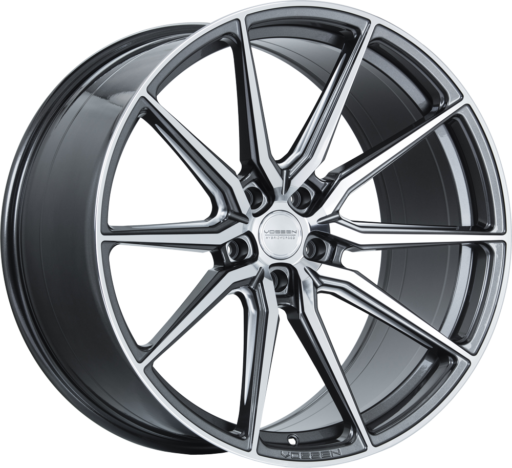 Vossen Wheels HF-3 FLAT Antraciet gepolijst 19 inch velg