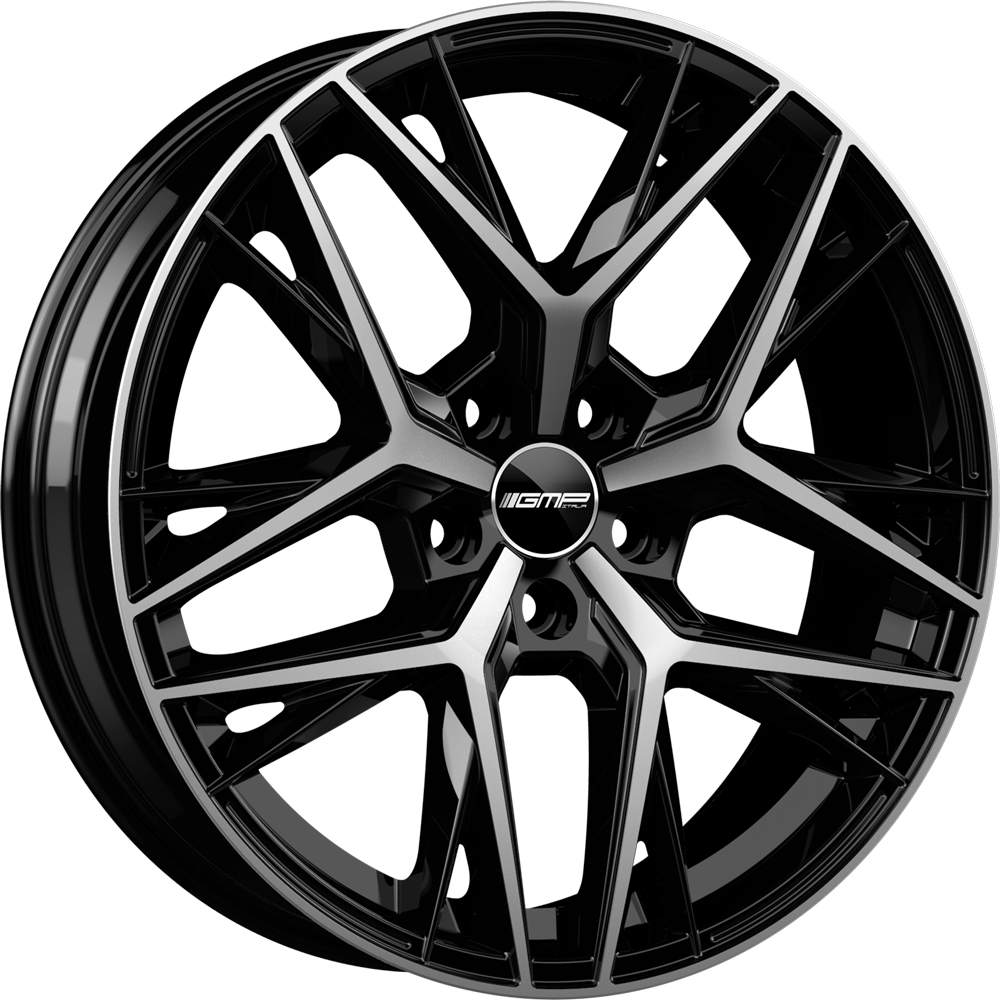 GMP LUNICA Zwart gepolijst 19 inch velg