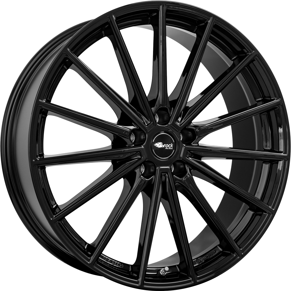 Brock B43 Zwart 21 inch velg