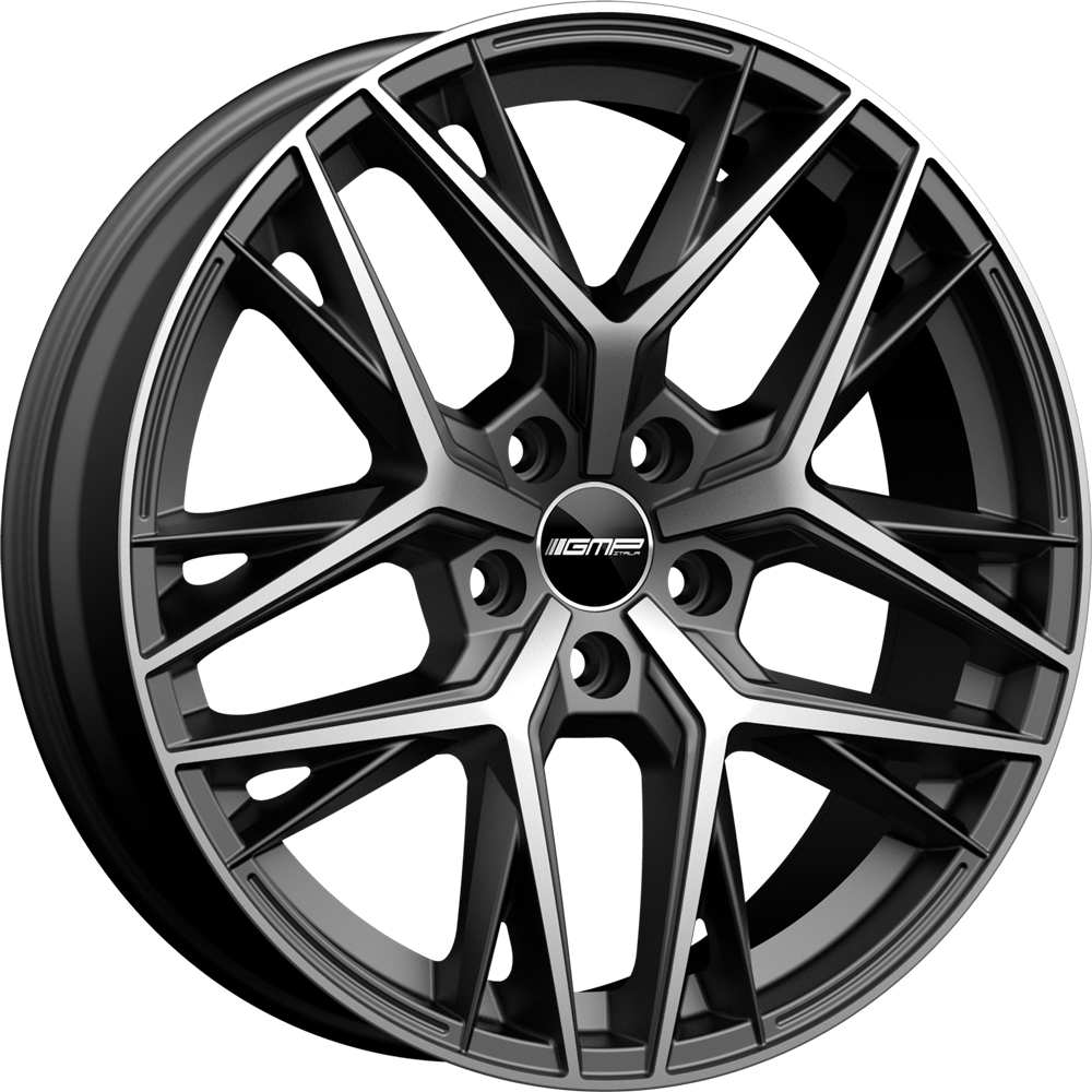 GMP LUNICA Mat antraciet gepolijst 19 inch velg