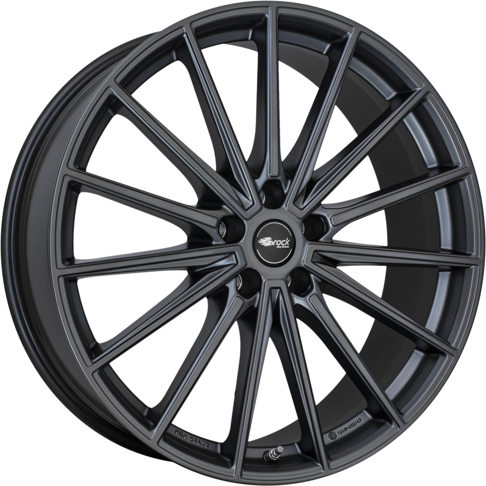 Brock B43 Mat donker antraciet 19 inch velg