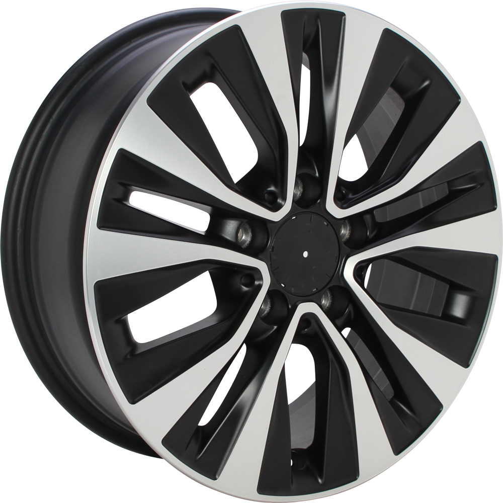 Origineel MERCEDES A1774010000 Mat zwart gepolijst 16 inch velg