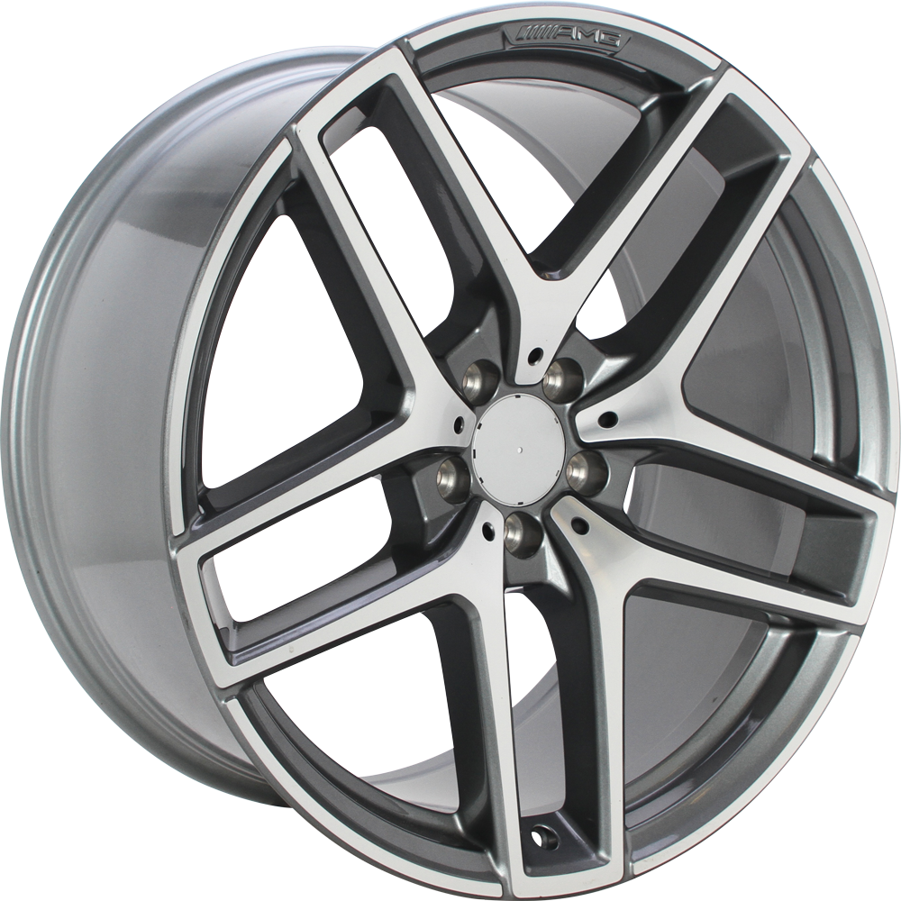 Origineel MERCEDES A2924011700 Antraciet gepolijst 21 inch velg