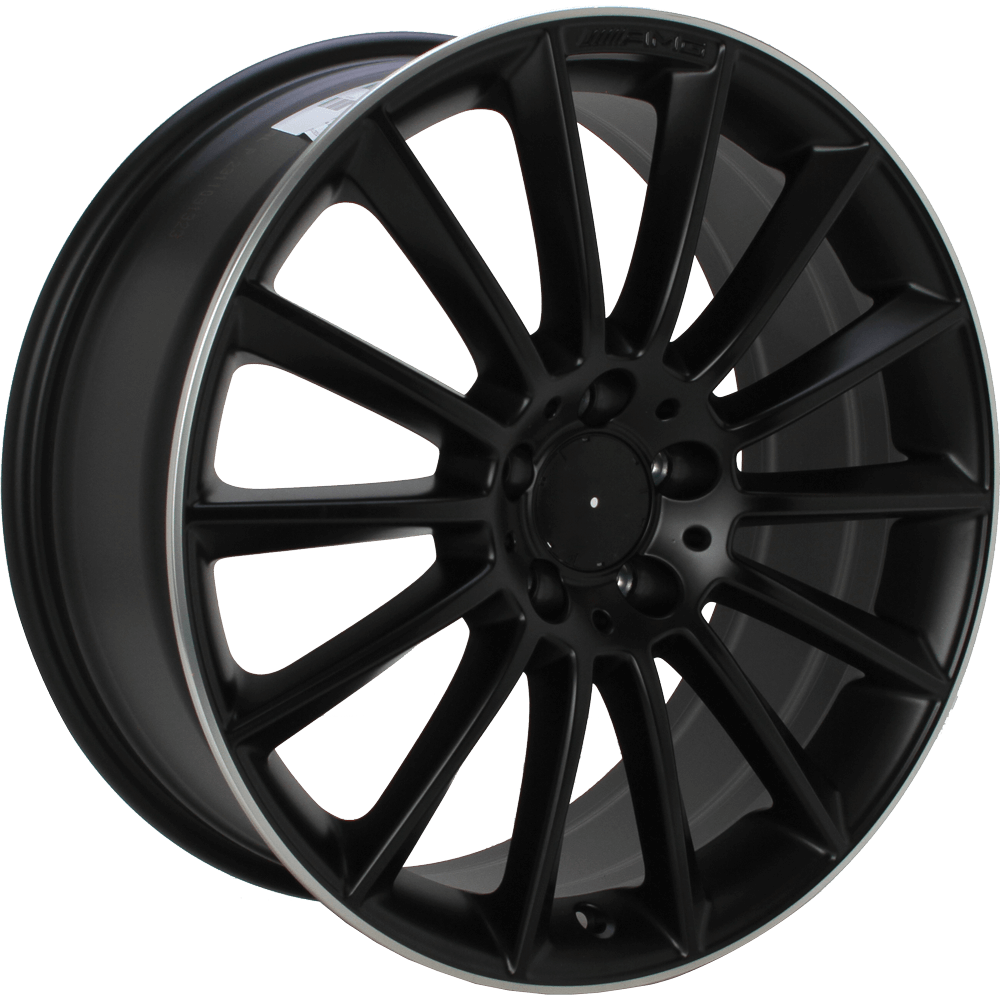 Origineel MERCEDES A1774011900 Zwart met gepolijste rand 19 inch velg