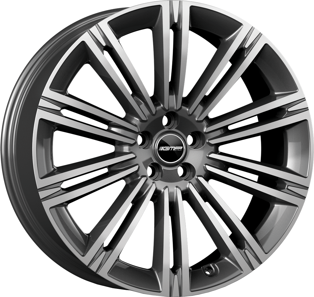GMP EXPERIENCE Antraciet gepolijst 23 inch velg