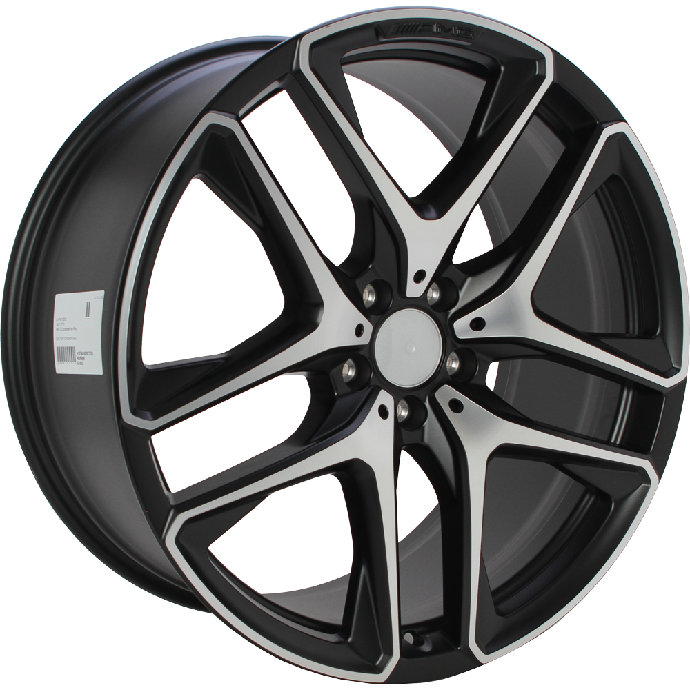 Origineel MERCEDES A1674014200 Mat zwart gepolijst 21 inch velg