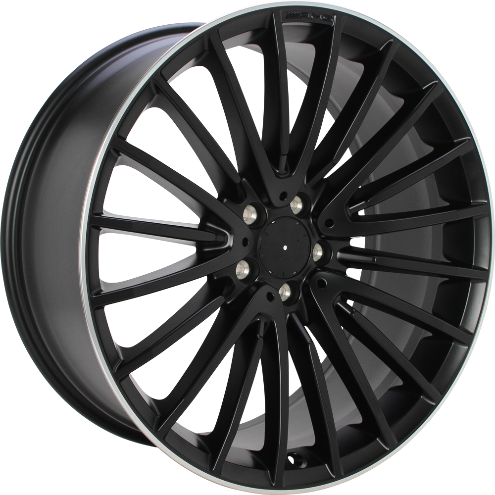 Origineel MERCEDES A2534015900 Zwart met gepolijste rand 21 inch velg