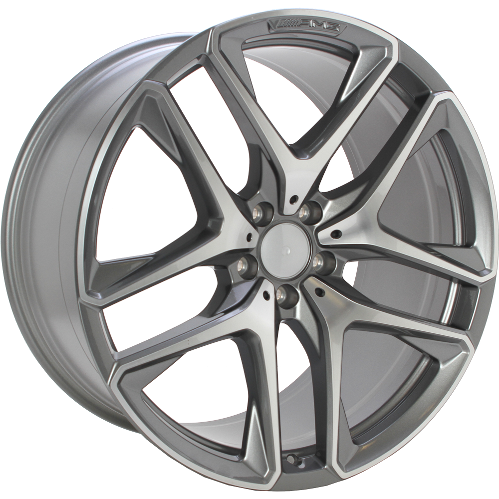 Origineel MERCEDES A1674014300 Antraciet gepolijst 21 inch velg