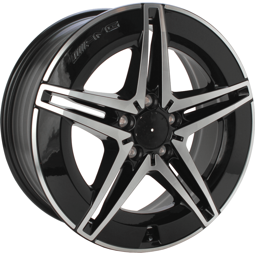 Origineel MERCEDES A2434011700 Antraciet gepolijst 18 inch velg