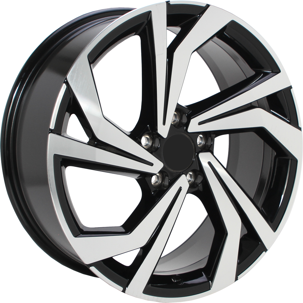 Origineel VOLKSWAGEN 5GM601025AH Zwart gepolijst 18 inch velg