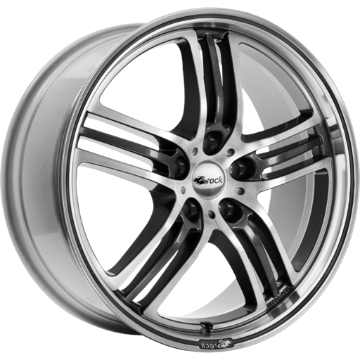 Brock B27 Antraciet gepolijst 17 inch velg