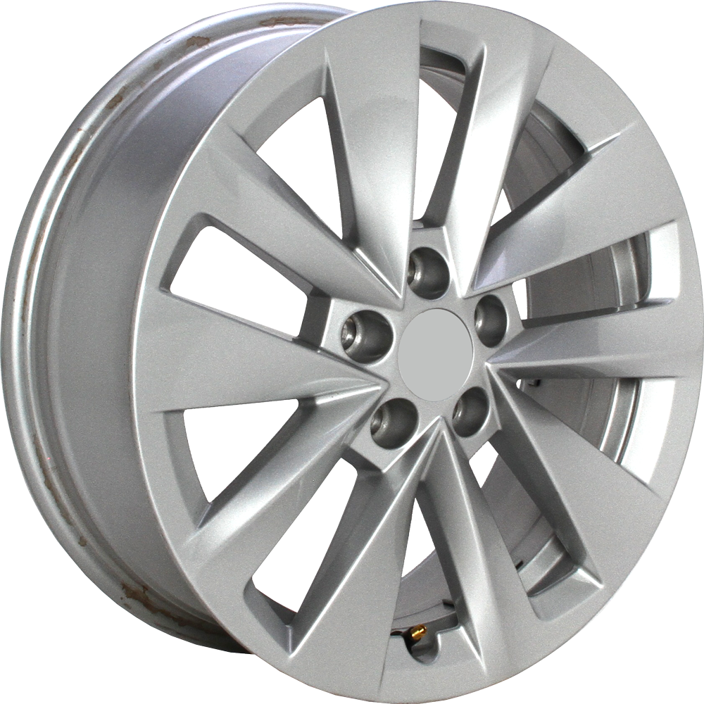 Origineel SKODA 657601025AJ Zilver 16 inch velg