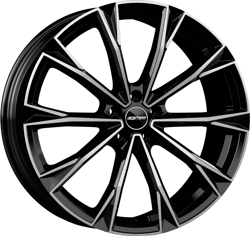 GMP TOTALE Zwart gepolijst 19 inch velg