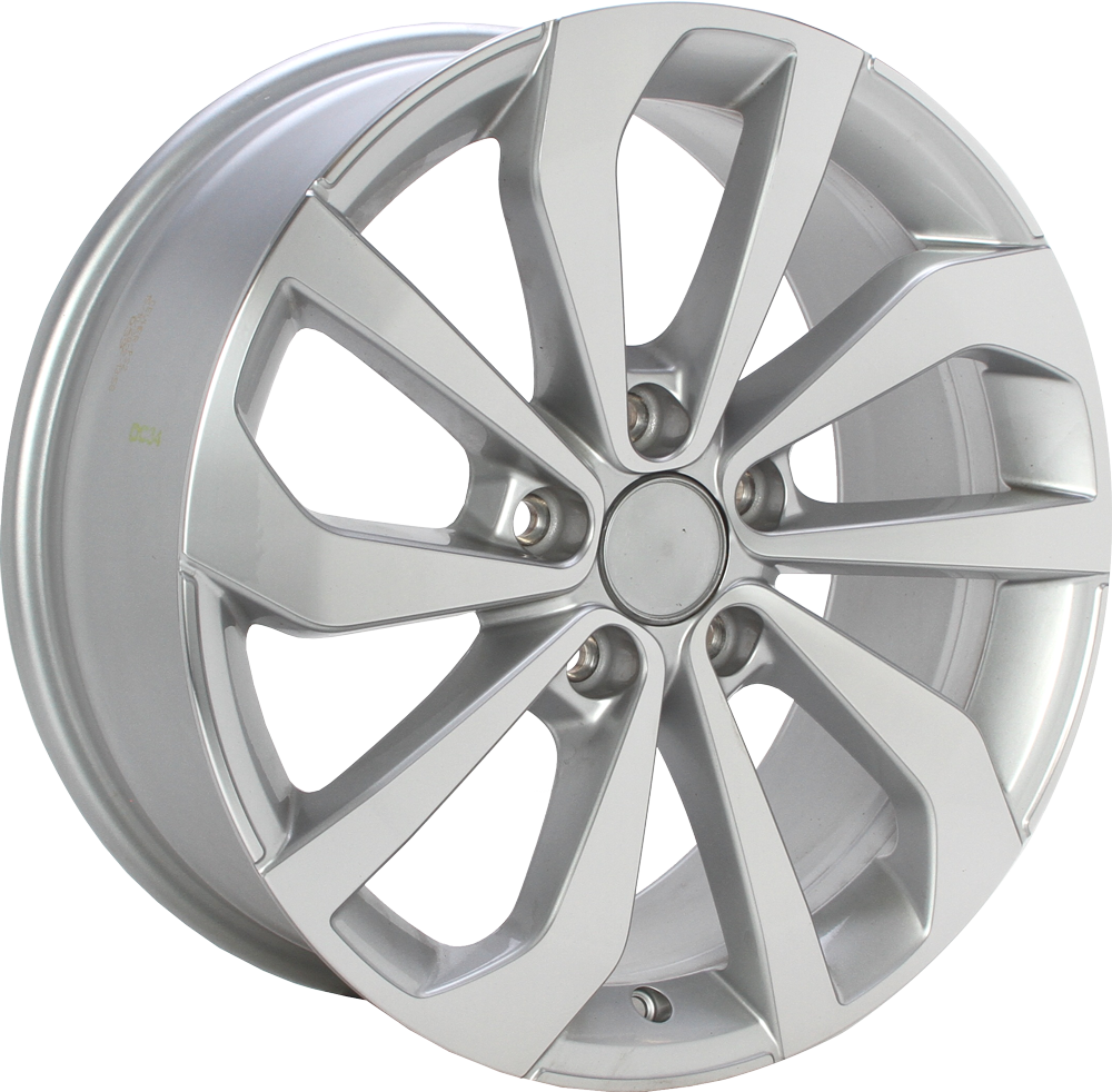 Origineel VOLKSWAGEN 2GA601025AG Zilver gepolijst 17 inch velg