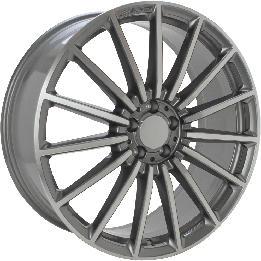 Origineel MERCEDES A2474012200 Mat antraciet gepolijst 21 inch velg